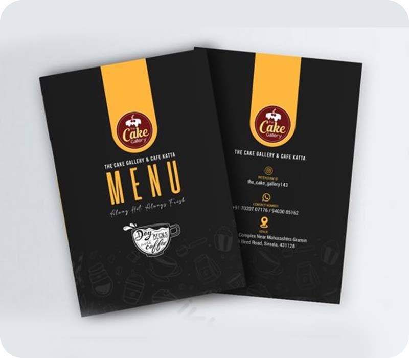Menu Card